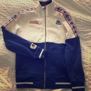 Opening Ceremony x Kappa zipper sweatshirt, sz S
